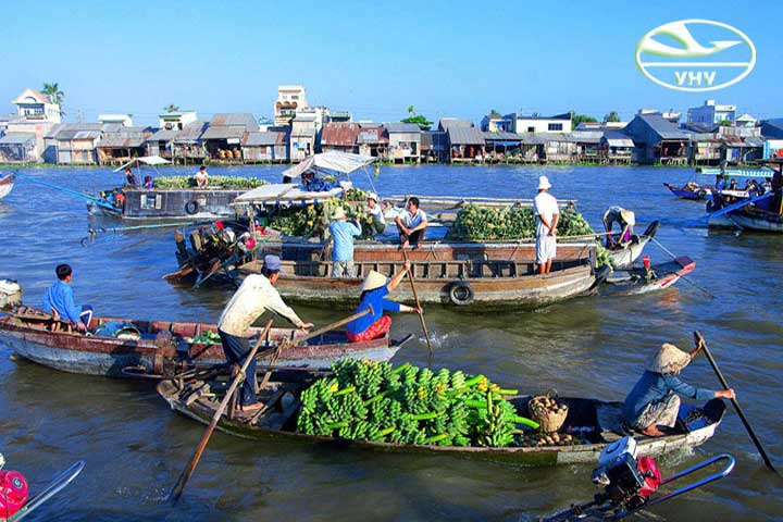 Têt Ất Tỵ : Bến Tre - Tiền Giang - Vĩnh Long - Cần Thơ- Du Thuyền Bến Ninh Kiều